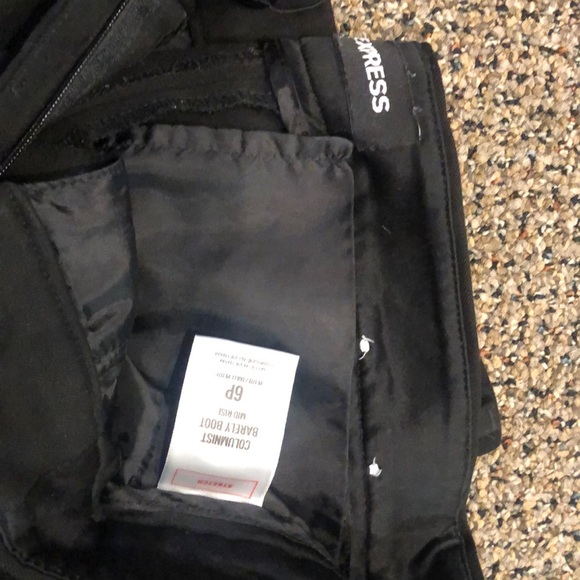 Express Pants & Jumpsuits Black Express Dress Pants Barely Boot 6